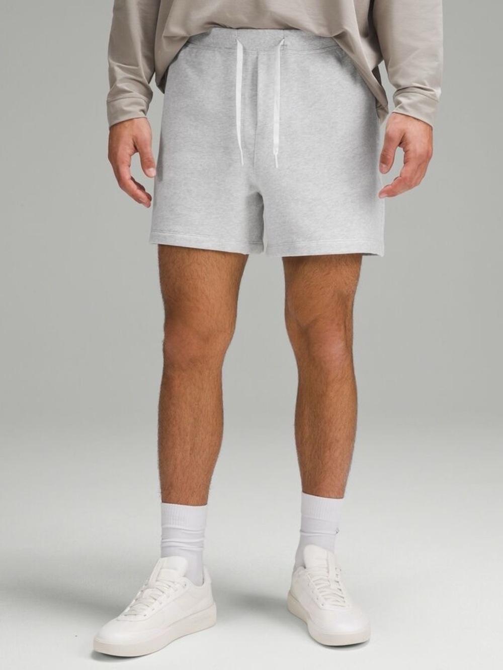 LULULEMON Steady State Classic Fit 5” Shorts Grey Size XL
